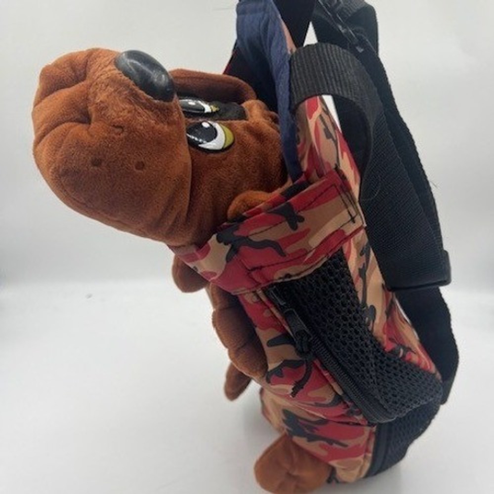 Daba Doo Pet Carrier‎ Backpack Small Red Camo Good Front Facing Adjustable